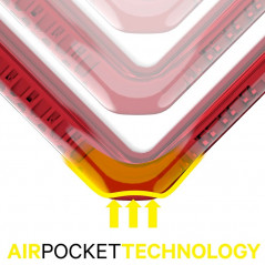 Coque rigide ITSKINS SUPREME CLEAR Apple iPhone 11 PRO MAX Rouge