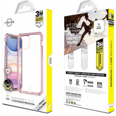 Coque rigide ITSKINS SUPREME CLEAR Apple iPhone 11 PRO MAX Rose