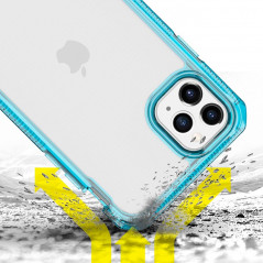 Coque rigide ITSKINS SUPREME CLEAR Apple iPhone 11 PRO MAX Bleu