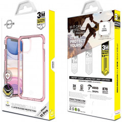 Coque rigide ITSKINS SUPREME CLEAR Apple iPhone 11 PRO Rose