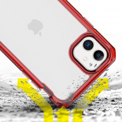 Coque rigide ITSKINS SUPREME CLEAR Apple iPhone 11 Rouge