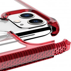 Coque rigide ITSKINS SUPREME CLEAR Apple iPhone 11 Rouge