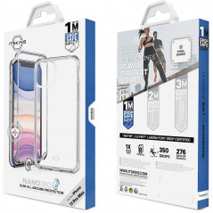 Coque rigide ITSKINS NANO 360 Apple iPhone 11 PRO MAX Clair (Transparente)