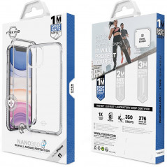 Coque rigide ITSKINS NANO 360 Apple iPhone 11 Clair (Transparente)