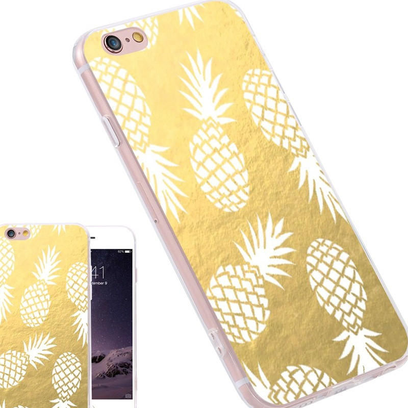 Coque silicone gel ANANAS Apple iPhone 6/6s Coque silicone gel ANANAS Apple iPhone 6/6s