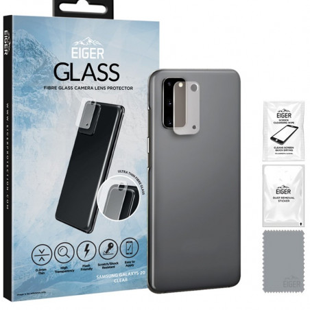 Protection camera Eiger FIBRE GLASS Samsung Galaxy S20/S20 5G - Clair