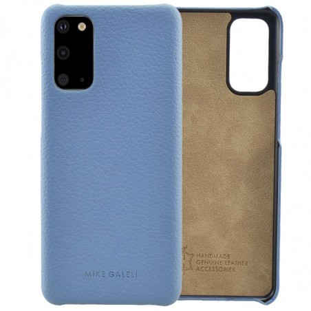 Coque cuir Mike Galeli LENNY Series Samsung Galaxy S20/S20 5G Bleu (Denim)