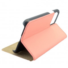 Etui cuir Mike Galeli MARC Series Apple iPhone 11 PRO MAX Rose (Saumon)