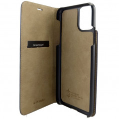 Etui cuir Mike Galeli MARC Series Apple iPhone 11 Noir