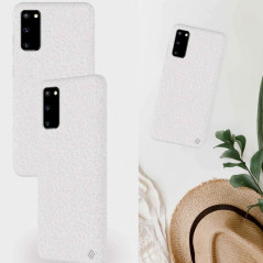 Coque rigide Uunique Nutrisiti BIO Samsung Galaxy S20/S20 5G Blanc