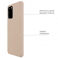 Coque silicone gel doux Uunique Samsung Galaxy S20/S20 5G Rose