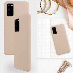 Coque silicone gel doux Uunique Samsung Galaxy S20/S20 5G Rose