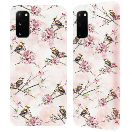 Coque rigide Uunique Nutrisiti BIO Samsung Galaxy S20/S20 5G Pink Floral