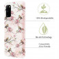 Coque rigide Uunique Nutrisiti BIO Samsung Galaxy S20/S20 5G Pink Floral