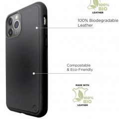 Coque eco-cuir Uunique Nutrisiti BIO Apple iPhone 11 PRO MAX Noir