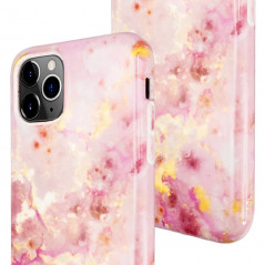 Coque rigide Uunique Nutrisite BIO MARBRE Apple iPhone 11 PRO Rose