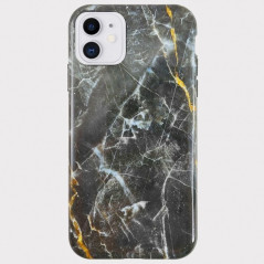 Coque rigide Uunique Nutrisite BIO MARBRE Apple iPhone 11 Noir