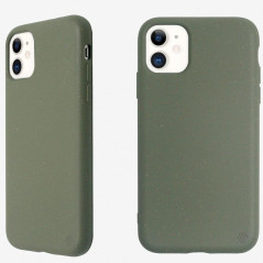Coque rigide Uunique Nutrisiti BIO Apple iPhone 11 Vert Olive