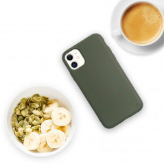 Coque rigide Uunique Nutrisiti BIO Apple iPhone 11 Vert Olive