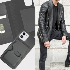 Etui Coque 2-en-1 Uunique Nutrisiti BIO Apple iPhone 11 Noir