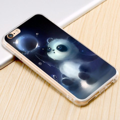Coque silicone gel PANDA Apple iPhone 6/6s Plus