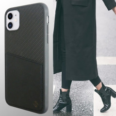 Coque rigide Uunique CARBON Apple iPhone 11 Noir