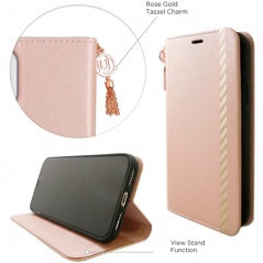 Etui folio Uunique Saffiano Flower Apple iPhone 11