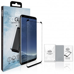 Protection écran verre trempé Eiger 3D GLASS CF Samsung Galaxy S8 Plus