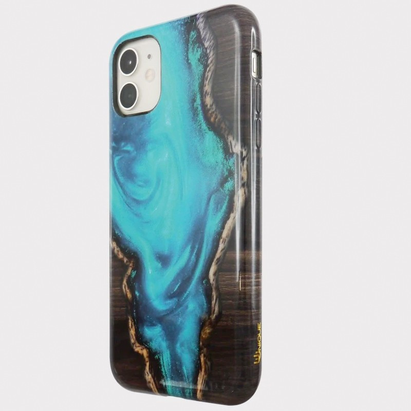 Coque rigide Uunique Nutrisiti BIO LAKE SHINE Apple iPhone 11