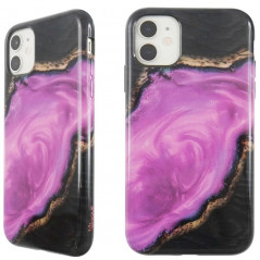 Coque rigide Uunique Nutrisiti BIO LAKE SHINE Apple iPhone 11 Rose